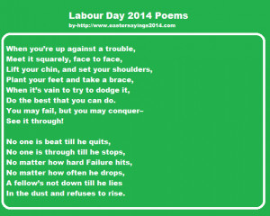 Happy Labour Day 2014 Poems, Poetry, Songs, Speeches, May Day Facebook ...