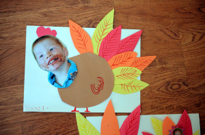 funny turkey craft, paper turkey craft with pictures