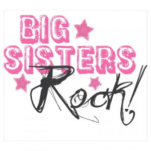 Big Sisters Rock Poster