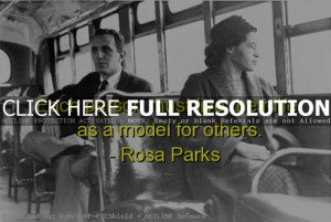 rosa parks, best, quotes, sayings, model, life, inspiring