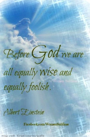 Albert Einstein Quotes God Faith