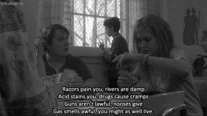 pain you,rivers are damp Acid stains you,drugs cause cramps Guns ...