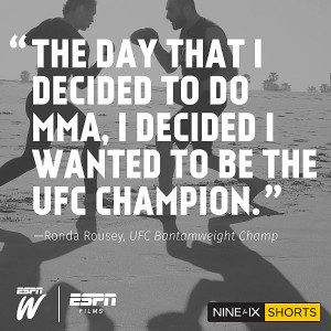 Pity The Punching Bag That Gets in Ronda Rousey's Way