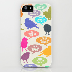 Birdsong_Gosh Quotes by Garima & Rachel iPhone & iPod Case