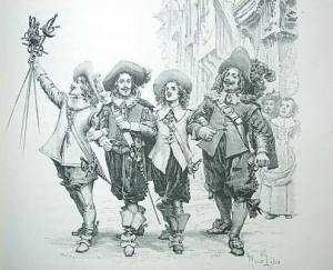 Artagnan and the Three Musketeers — “All for One and One for ...