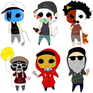 Hollywood Undead J Dog Drawings