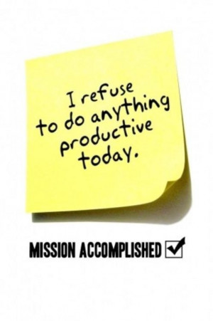 someone who slacks off