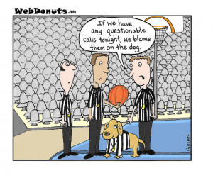 Referee Cartoon