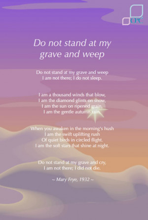 Bereavement Support - Poems