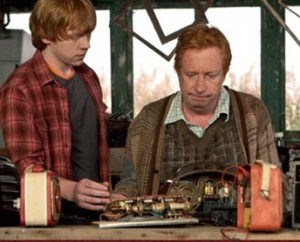 Dan and Rupert sometimes get the giggles in the afternoon which is ...