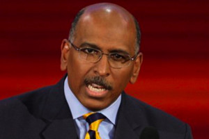 Michael Steele speaks at the Republican National Convention in St ...