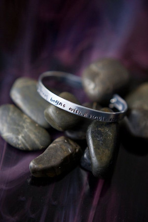 Personalized cuff bracelet - 