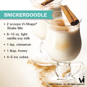 snickerdoodle protein shake recipe for weight loss
