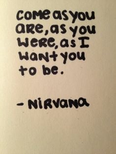 Nirvana - Come As You Are More