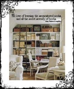 ... nooks, and all the sweet serenity of books.