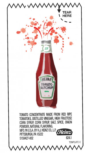 Ketchup Packet Design