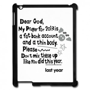 Funny New year resolution iPad 2/3 Cover
