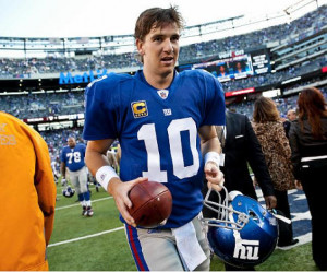 ... changes have NY Giants quarterback Eli Manning playing better football