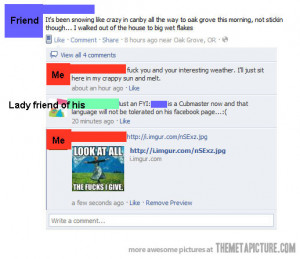Funny photos funny Facebook conversation swearing