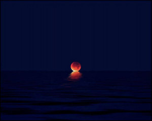 Lunar Eclipse, California, USA