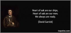 More David Garrick Quotes