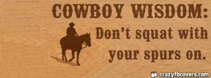 Funny Cowboy quote