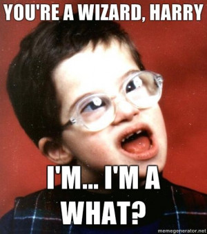 You're A Wizard, Harry!