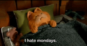 garfield on a monday