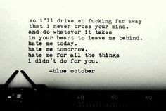 hate me - blue october