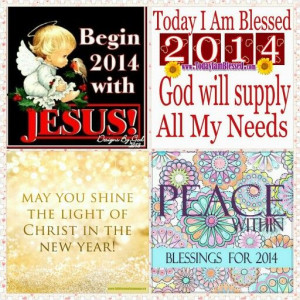 Abundantly blessed and Christ-filled 2014! ★☆★☆★