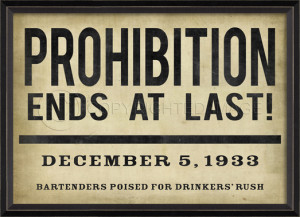 The Age of Prohibition :