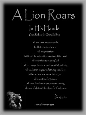 Let's all give a little roar for grandfather's and while we are at it ...