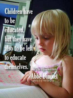 Quotes about children and education - Inspirational Quotes about Life ...