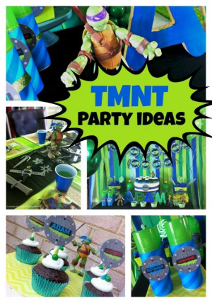Teenage Mutant Ninja Turtles Party Ideas!