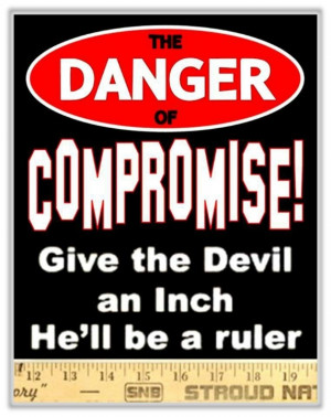 Don't compromise