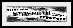 Strength Through Struggle Biography of Sorts Photographs Quotes ...