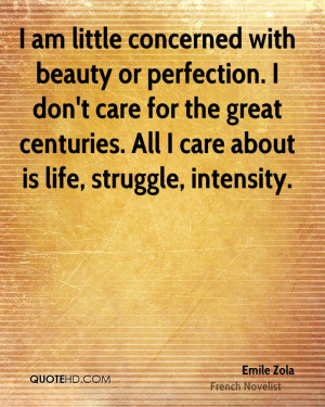 Emile Zola Beauty Quotes