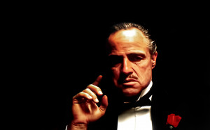 Godfather Marlon Brando Corleone HD Wallpapers