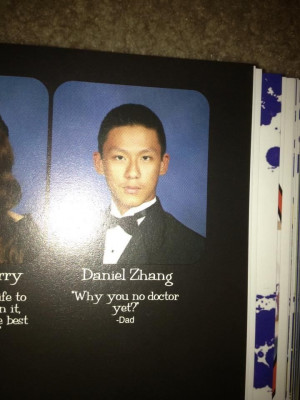 Best year book quote ever! OMG...after having a guy in one of my ...