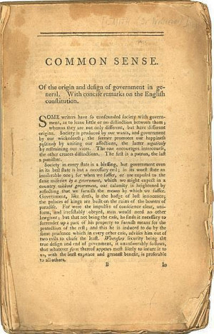 Common Sense Thomas Paine Of thomas paine's common