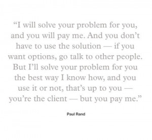 Paul Rand Quote