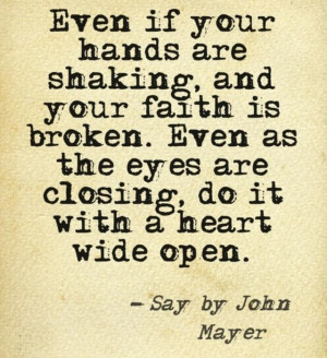 Say what you need to say