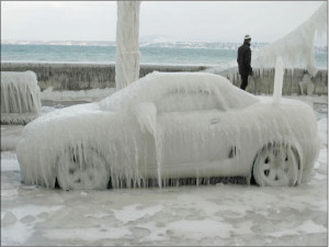 You know it's cold outside when you see this.....-coveredcarbig ...