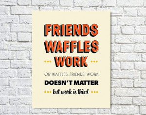 Parks and Rec Poster Leslie Knope Quote Retro Colours by paperchat, $ ...