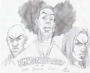Thugnificent And The Lethal Interjection Crew Picture