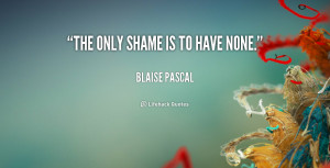 Quotes About Shame