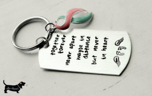 PAIL - Pregnancy and Infant Loss Custom Quote Keychain - Awareness ...