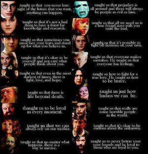 Harry Potter life lessons