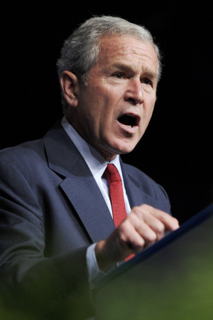 Former US President George W. Bush