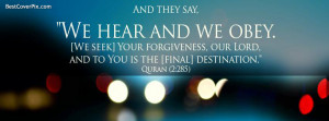 Islam | Best Quran Sayings Facebook Cover Photo